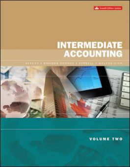 [Soultion Manual] Intermediate Accounting Volume 2 Updated Edition (7th Edition) - Word